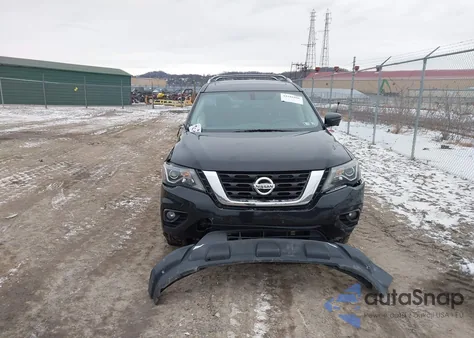 2018 Nissan Pathfinder Sl z USA, uszkodzony, nr VIN 5N1DR2MM8JC608389